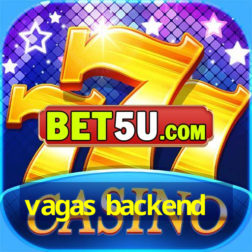 vagas backend