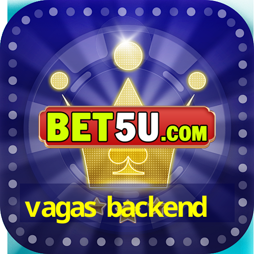 vagas backend