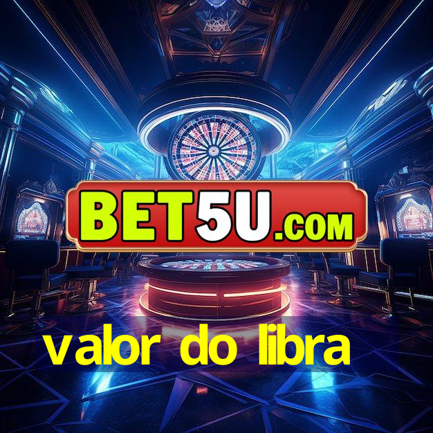 valor do libra