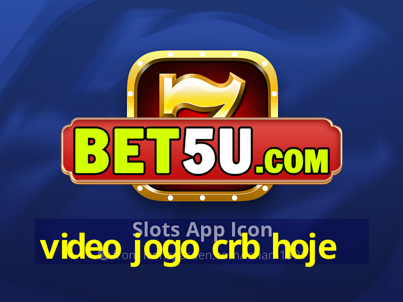 video jogo crb hoje