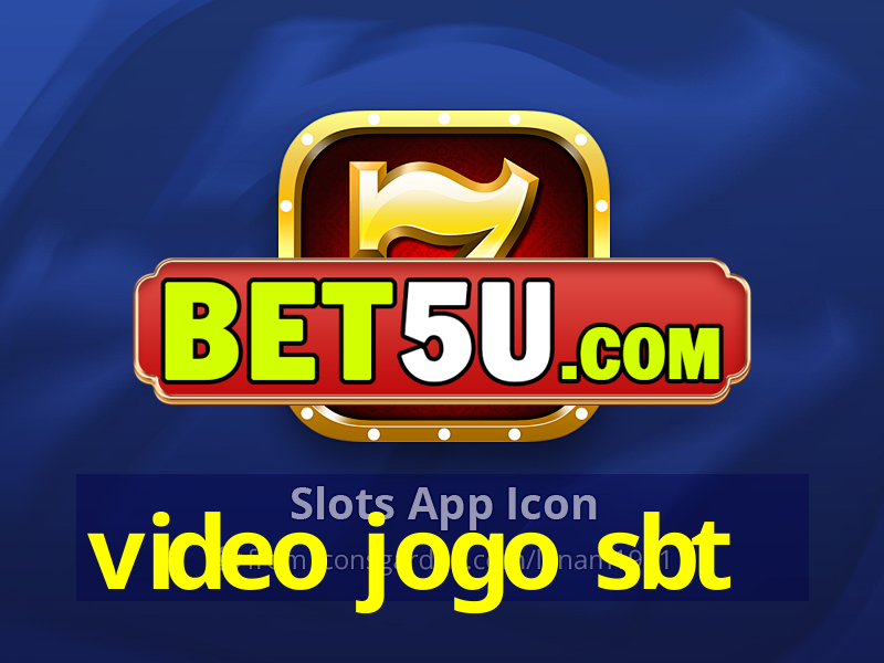 video jogo sbt