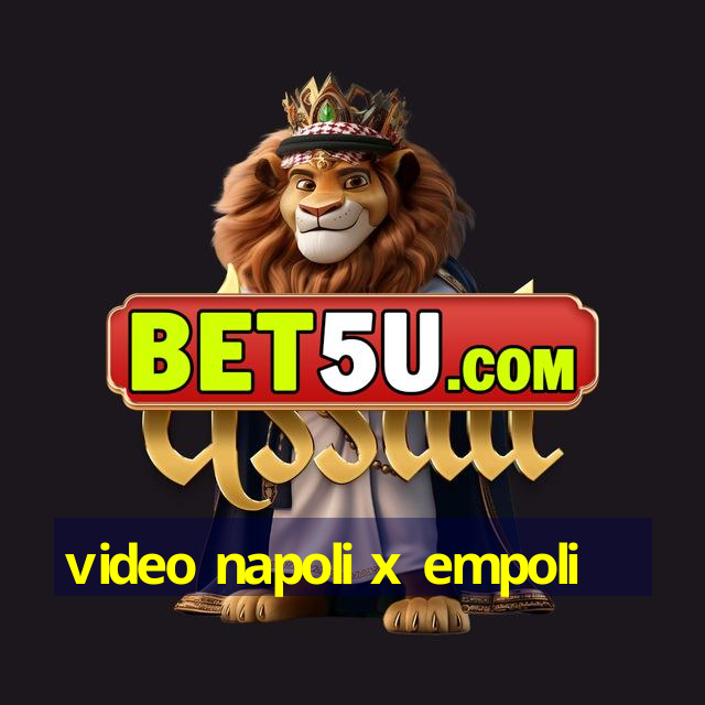 video napoli x empoli