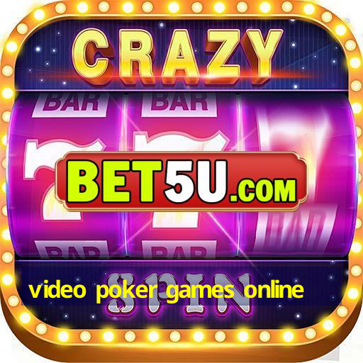 video poker games online