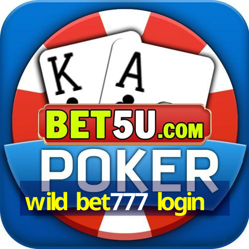 wild bet777 login