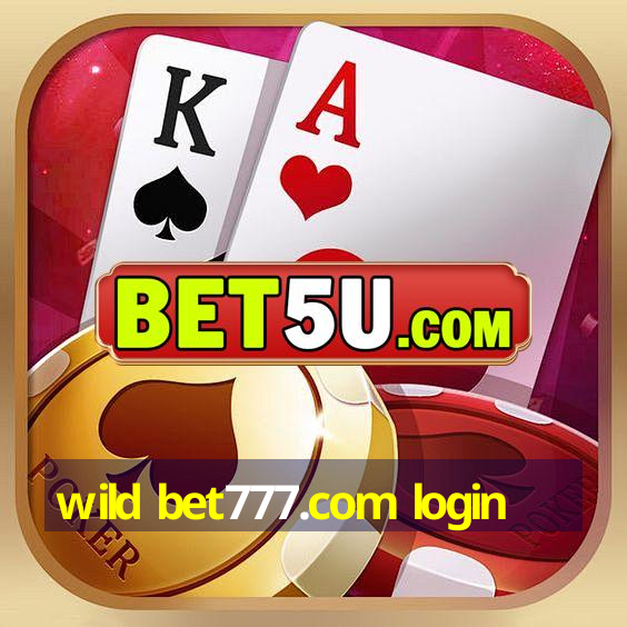 wild bet777.com login