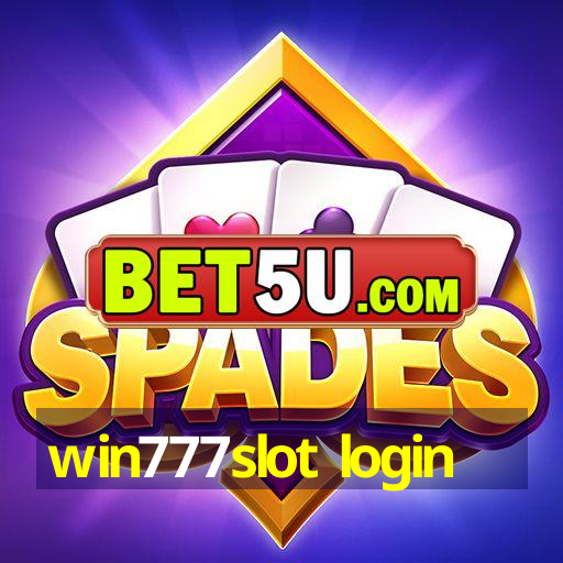 win777slot login