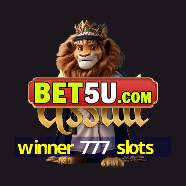 winner 777 slots