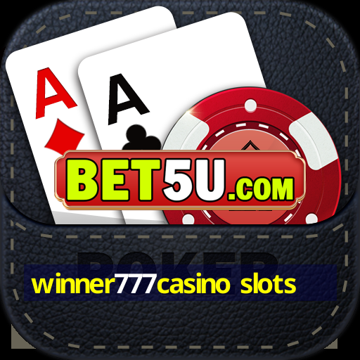 winner777casino slots