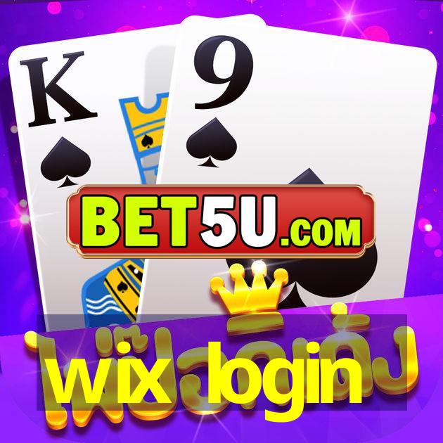 wix login