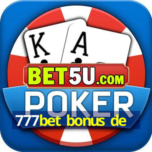 777bet bonus de