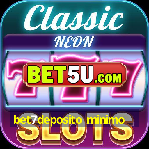 bet7deposito minimo