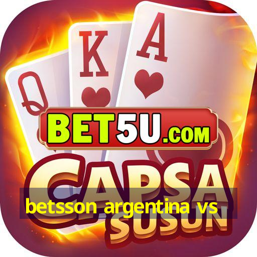 betsson argentina vs