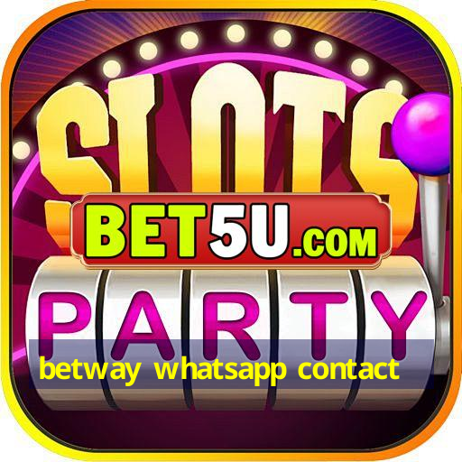 betway whatsapp contact