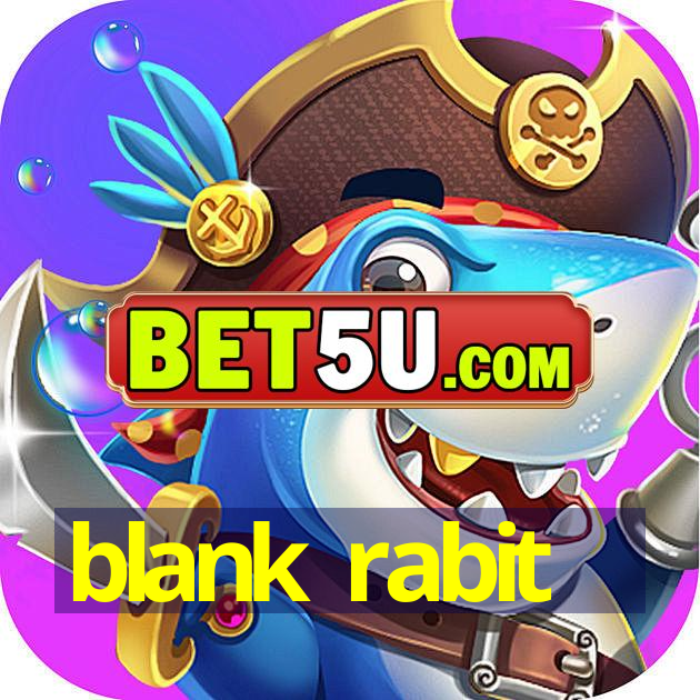 blank rabit