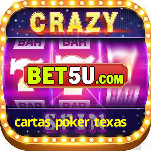 cartas poker texas