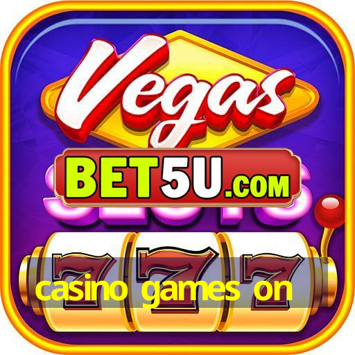 casino games on