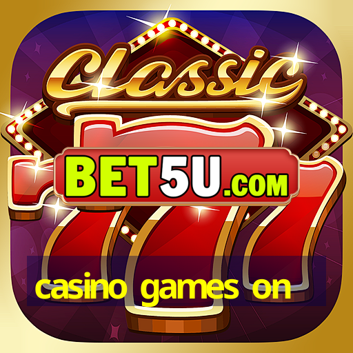 casino games on