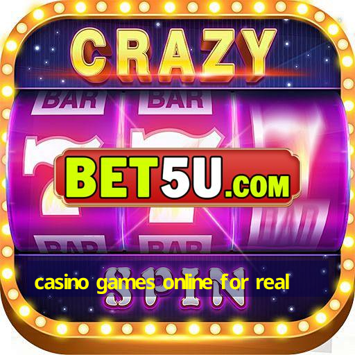 casino games online for real