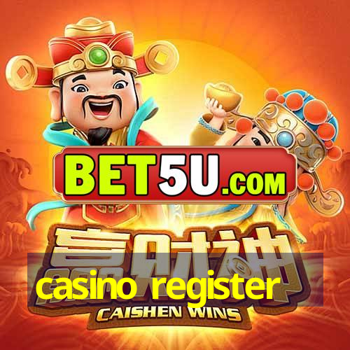 casino register