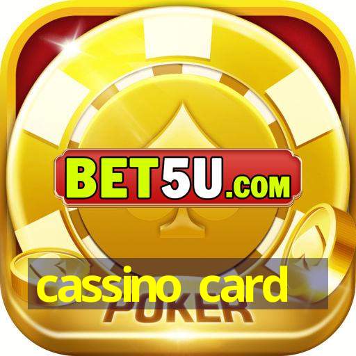 cassino card