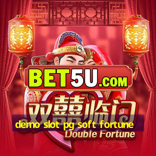 demo slot pg soft fortune