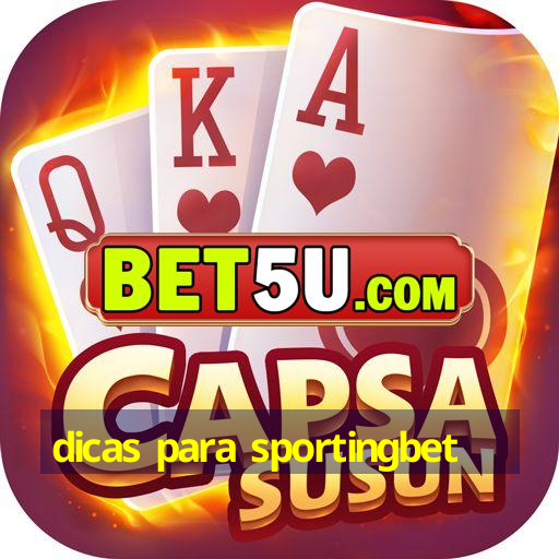 dicas para sportingbet