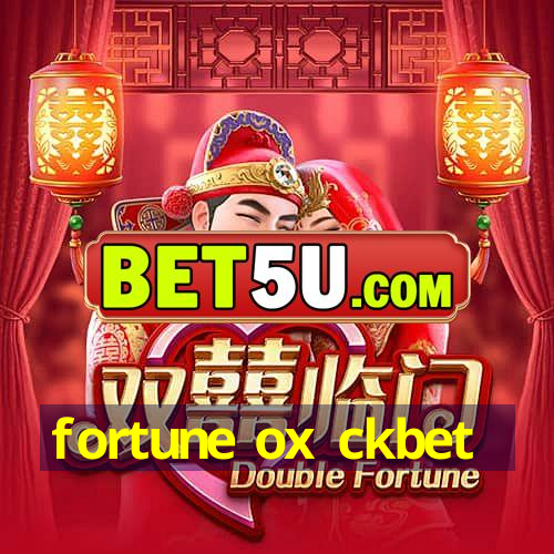 fortune ox ckbet