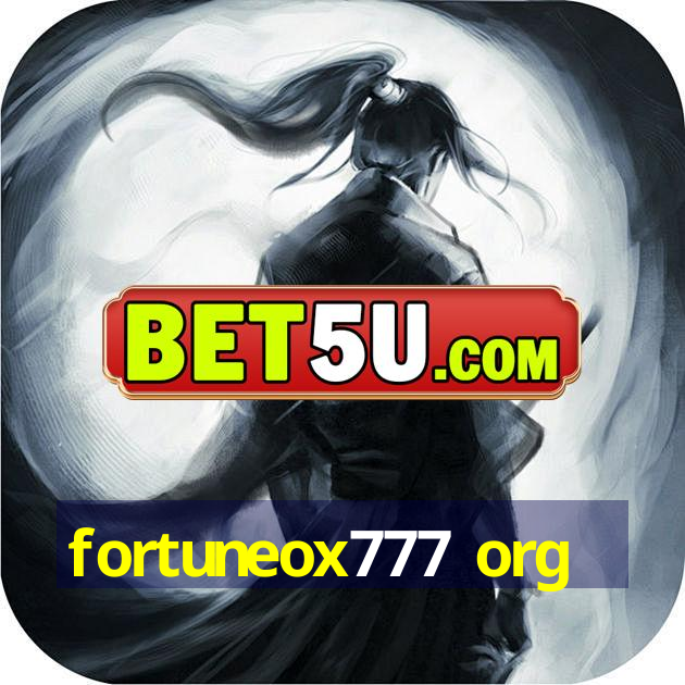 fortuneox777 org