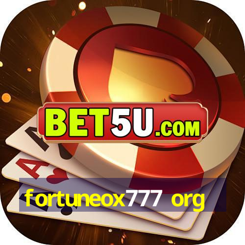 fortuneox777 org