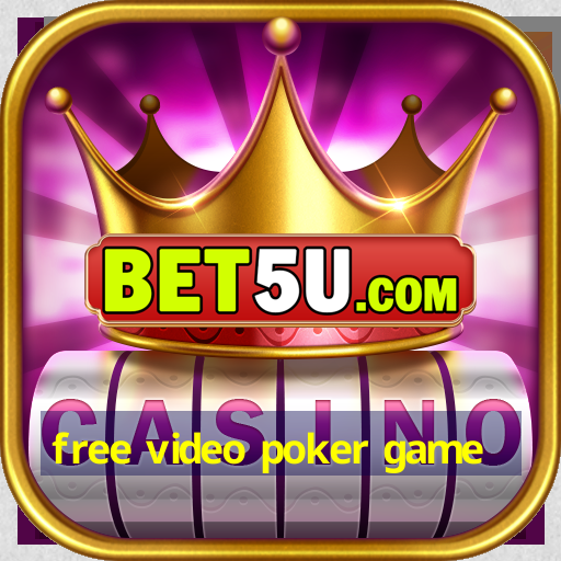 free video poker game