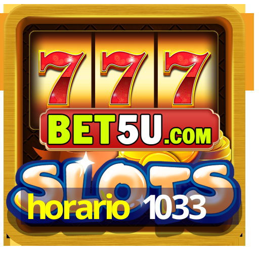 horario 1033