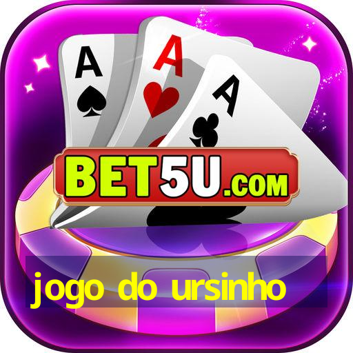 jogo do ursinho