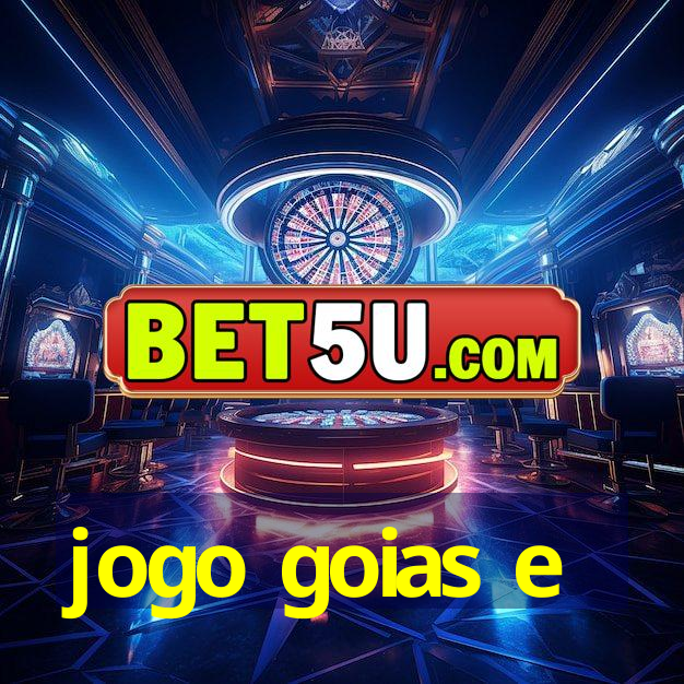 jogo goias e