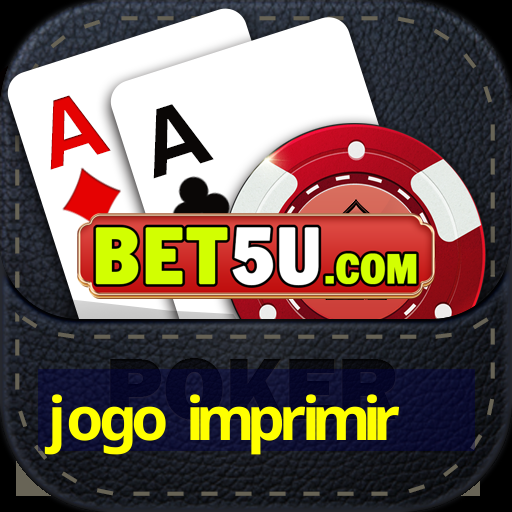 jogo imprimir