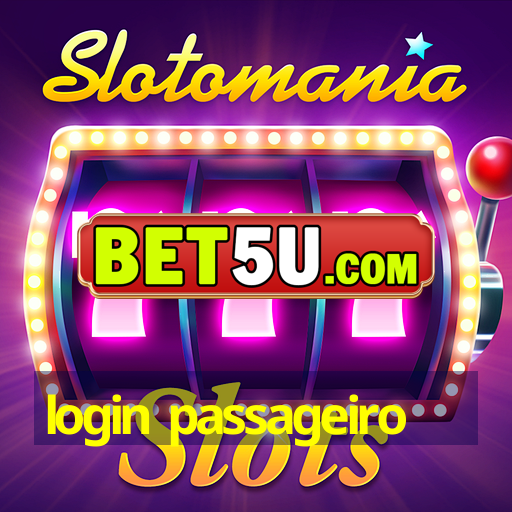 login passageiro