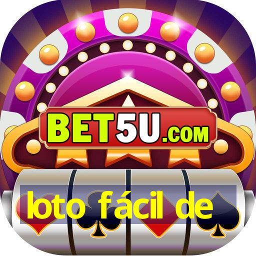 loto fácil de