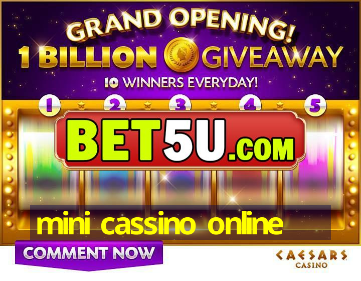 mini cassino online