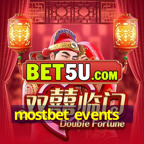 mostbet events