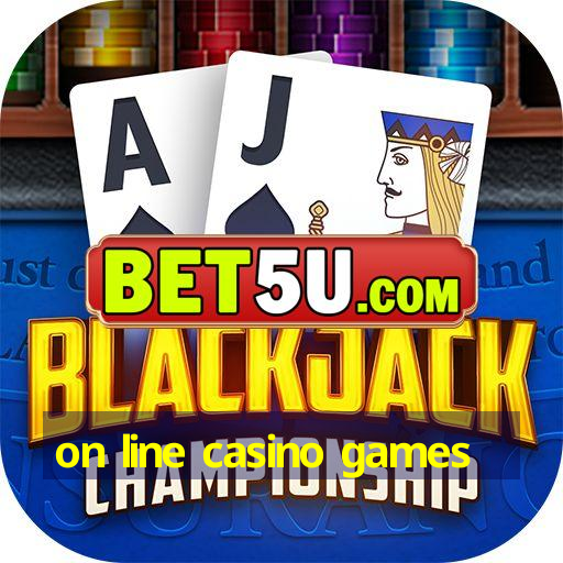 on line casino games