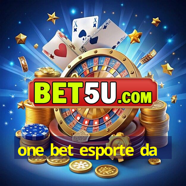 one bet esporte da