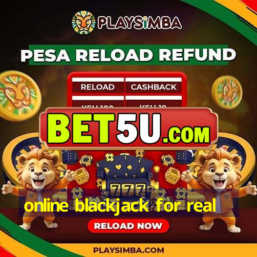 online blackjack for real