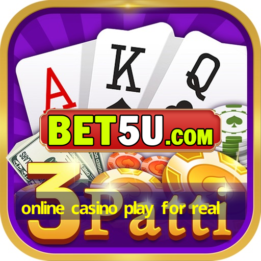 online casino play for real