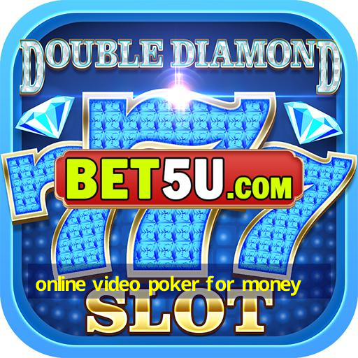 online video poker for money