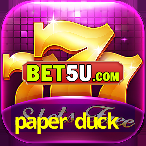 paper duck