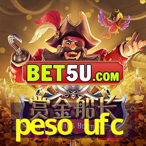 peso ufc