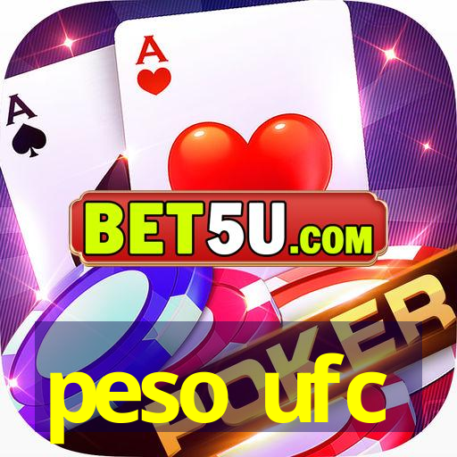 peso ufc