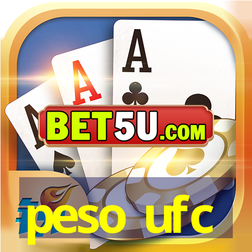 peso ufc