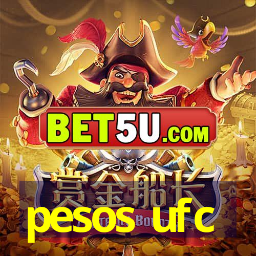 pesos ufc