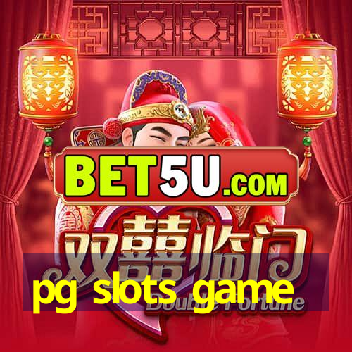 pg slots game