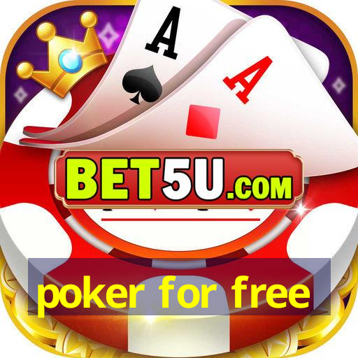 poker for free